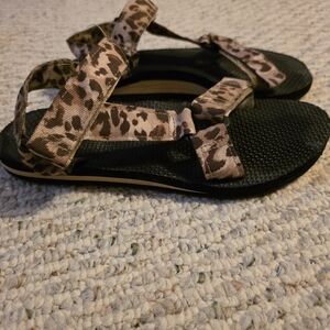 Leopard Print Women's Sandals
